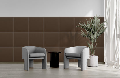 Upholstered Panel Magic Velvet Brown