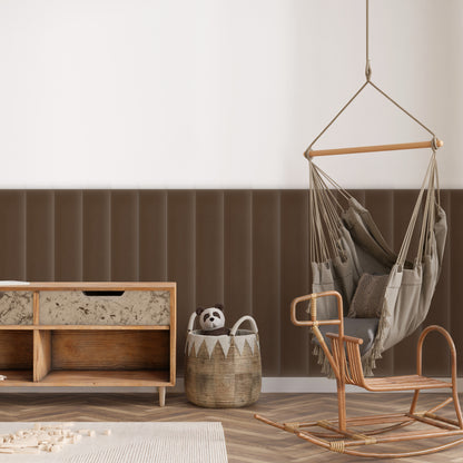 Upholstered Panel Magic Velvet Brown