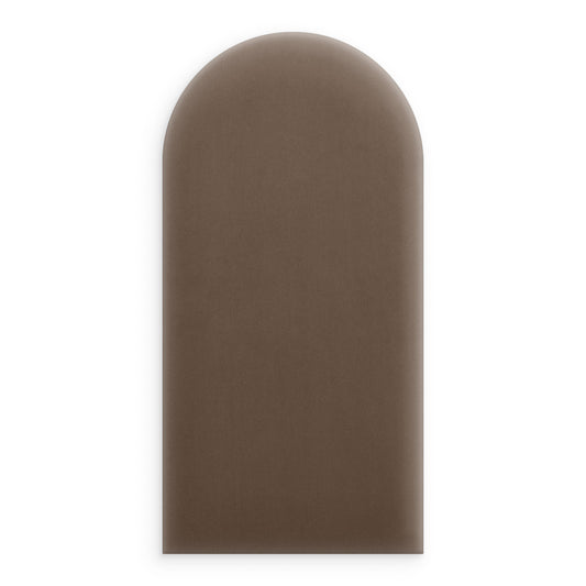 Upholstered Panel Magic Velvet Brown 30cm