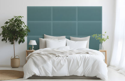 Upholstered Panel Magic Velvet Azure