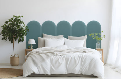 Upholstered Panel Magic Velvet Azure 30cm