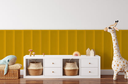 Upholstered Panel Magic Velvet Yellow