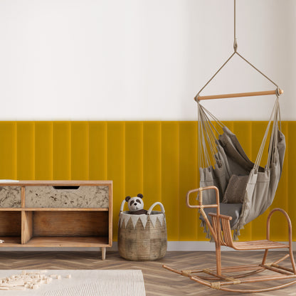 Upholstered Panel Magic Velvet Yellow