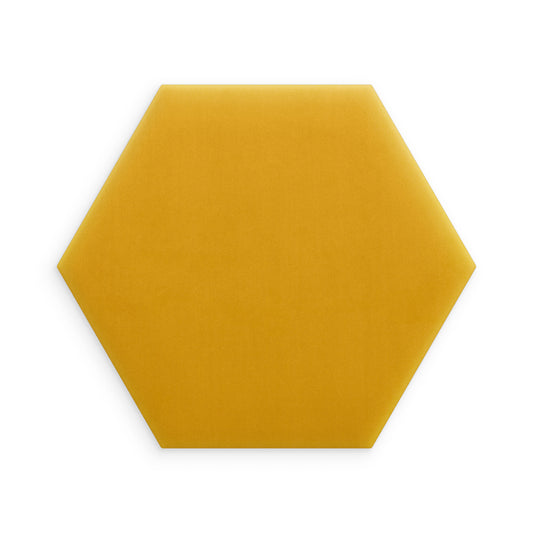 Upholstered Panel Magic Velvet Yellow