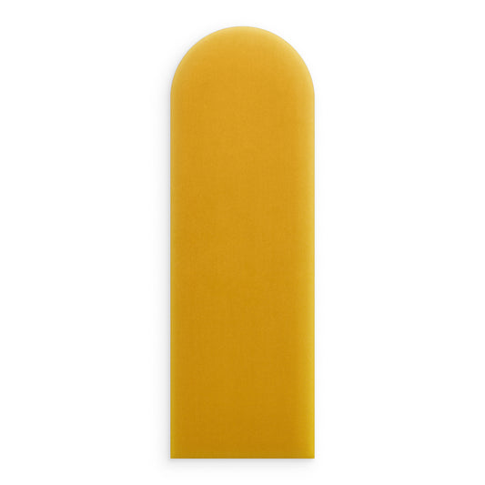 Upholstered Panel Magic Velvet Yellow 20cm