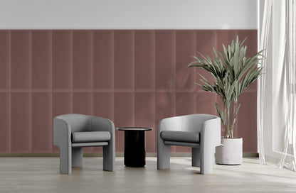 Upholstered Panel Magic Velvet Dirty Pink