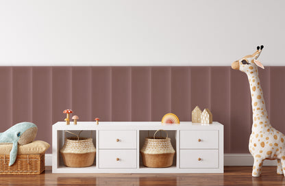 Upholstered Panel Magic Velvet Dirty Pink