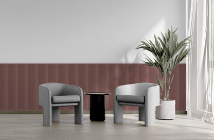 Upholstered Panel Magic Velvet Dirty Pink