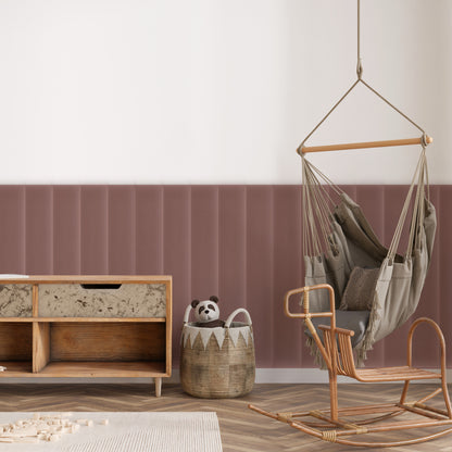 Upholstered Panel Magic Velvet Dirty Pink