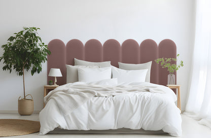Upholstered Panel Magic Velvet Dirty Pink 20cm