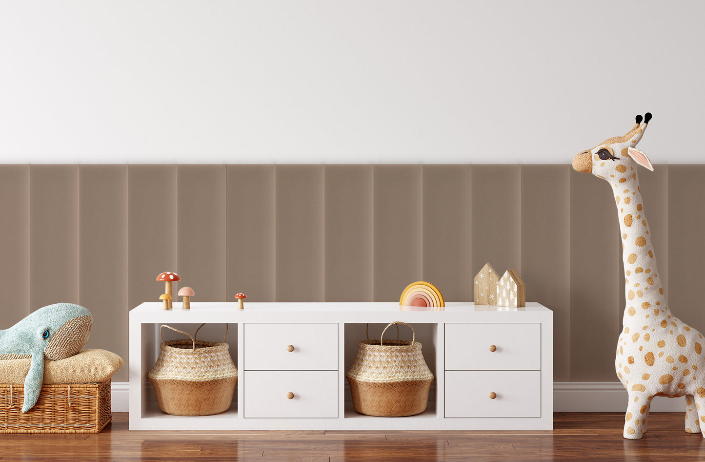 Upholstered Panel Magic Velvet Beige