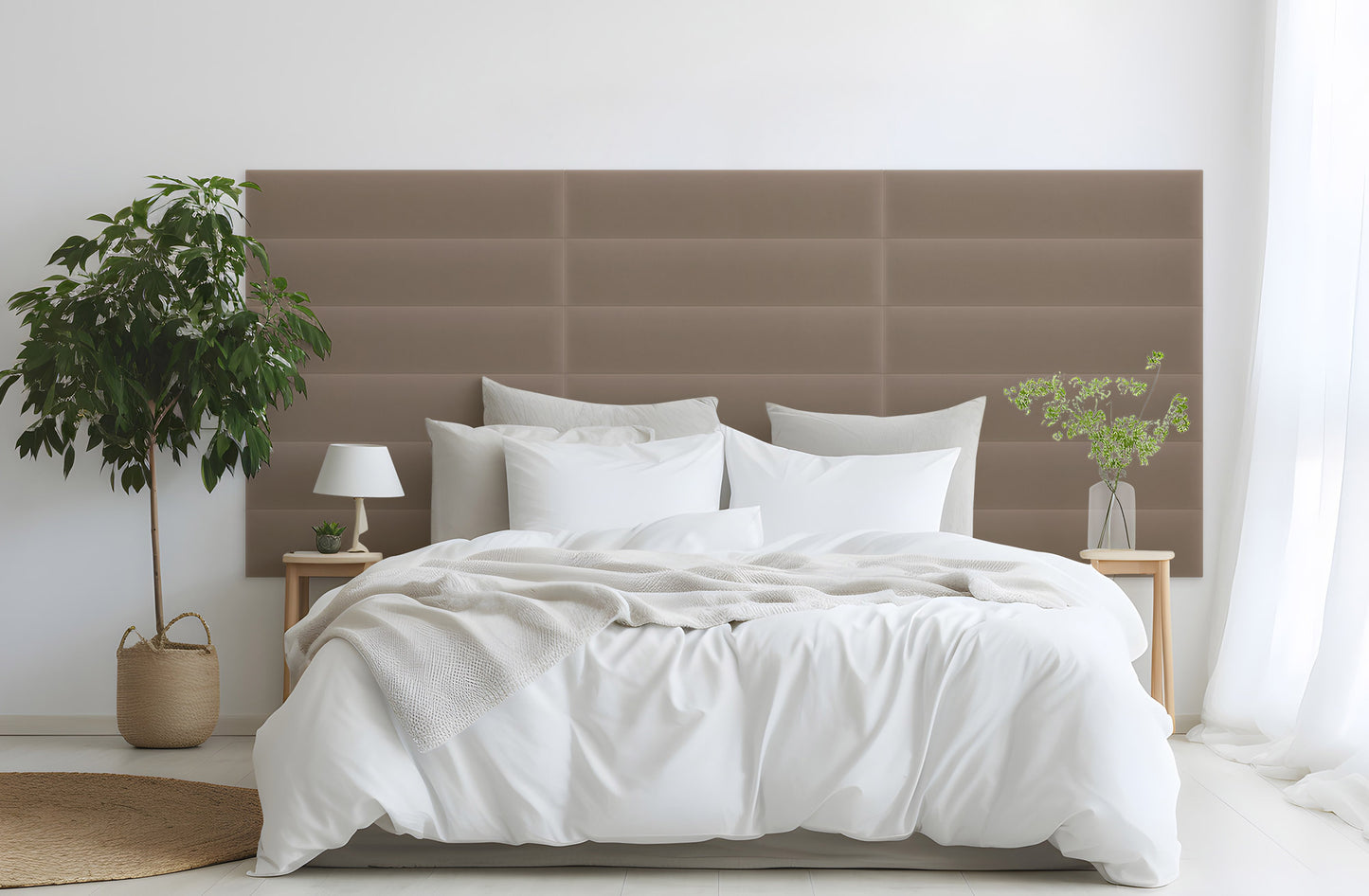 Upholstered Panel Magic Velvet Beige