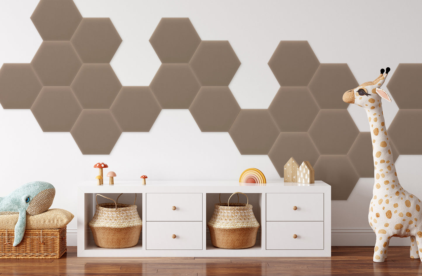 Upholstered Panel Magic Velvet Beige