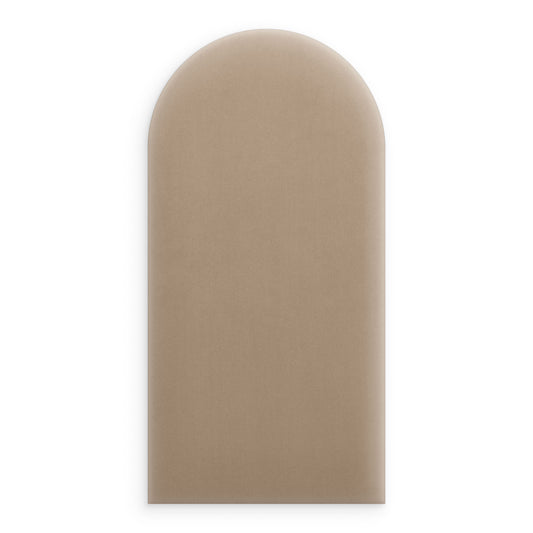 Upholstered Panel Magic Velvet Beige 30cm