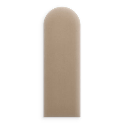 Upholstered Panel Magic Velvet Beige 20cm