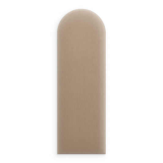 Upholstered Panel Magic Velvet Beige 20cm