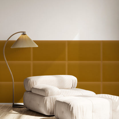 Upholstered Panel Magic Velvet Honey