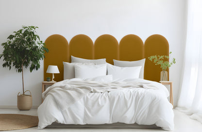 Upholstered Panel Magic Velvet Honey 30cm