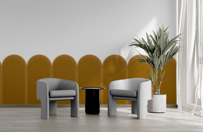 Upholstered Panel Magic Velvet Honey 30cm