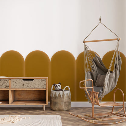 Upholstered Panel Magic Velvet Honey 30cm