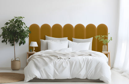 Upholstered Panel Magic Velvet Honey 20cm
