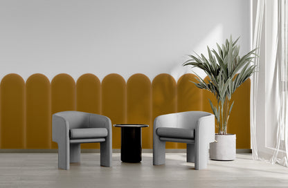 Upholstered Panel Magic Velvet Honey 20cm