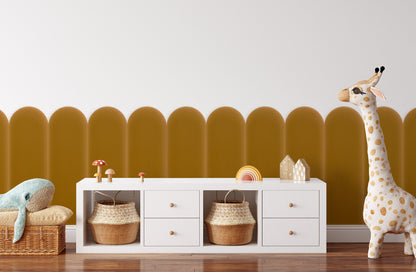 Upholstered Panel Magic Velvet Honey 20cm