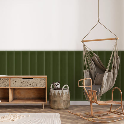 Upholstered Panel Magic Velvet Khaki