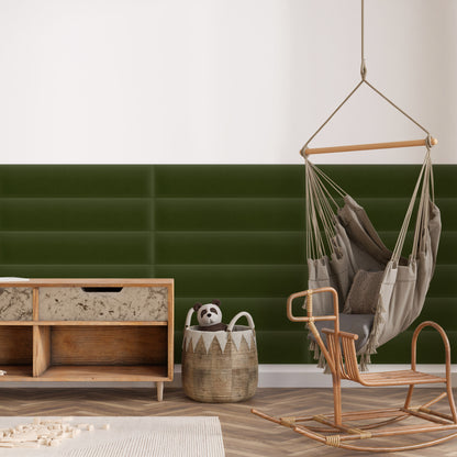 Upholstered Panel Magic Velvet Khaki