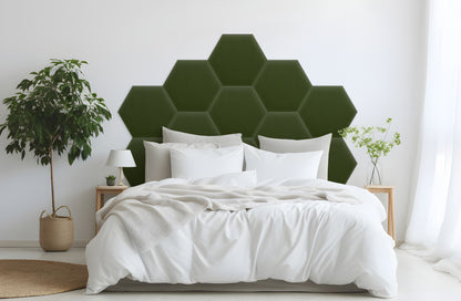 Upholstered Panel Magic Velvet Khaki