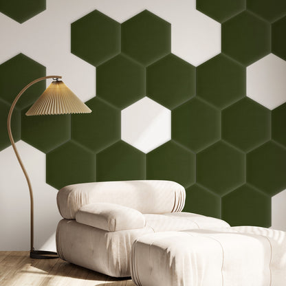 Upholstered Panel Magic Velvet Khaki