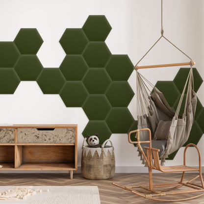 Upholstered Panel Magic Velvet Khaki