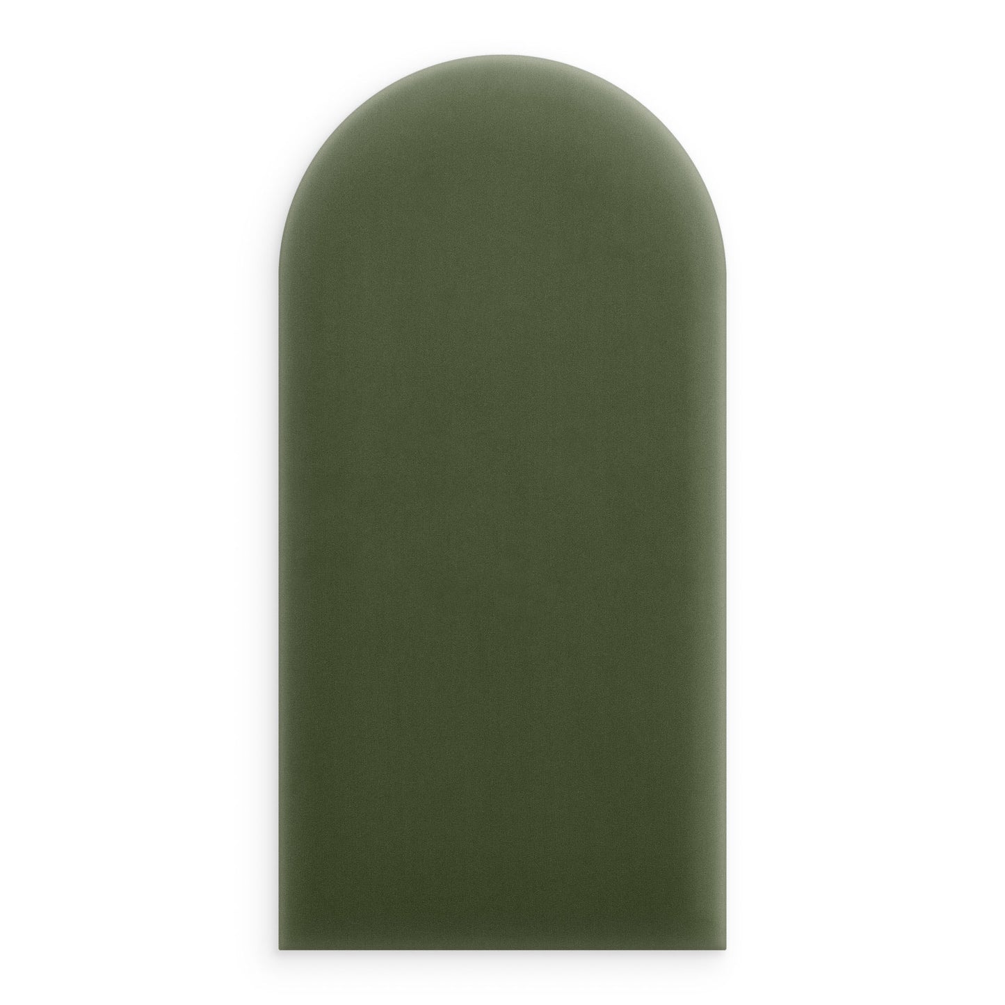 Upholstered Panel Magic Velvet Khaki 30cm