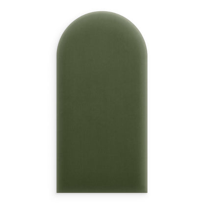 Upholstered Panel Magic Velvet Khaki 30cm