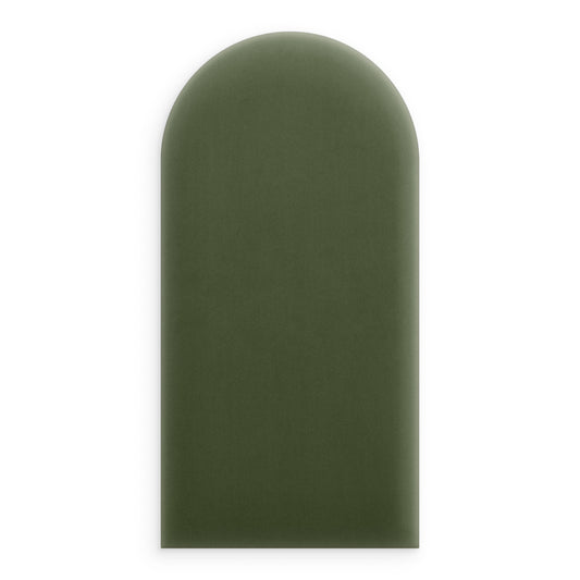 Upholstered Panel Magic Velvet Khaki 30cm