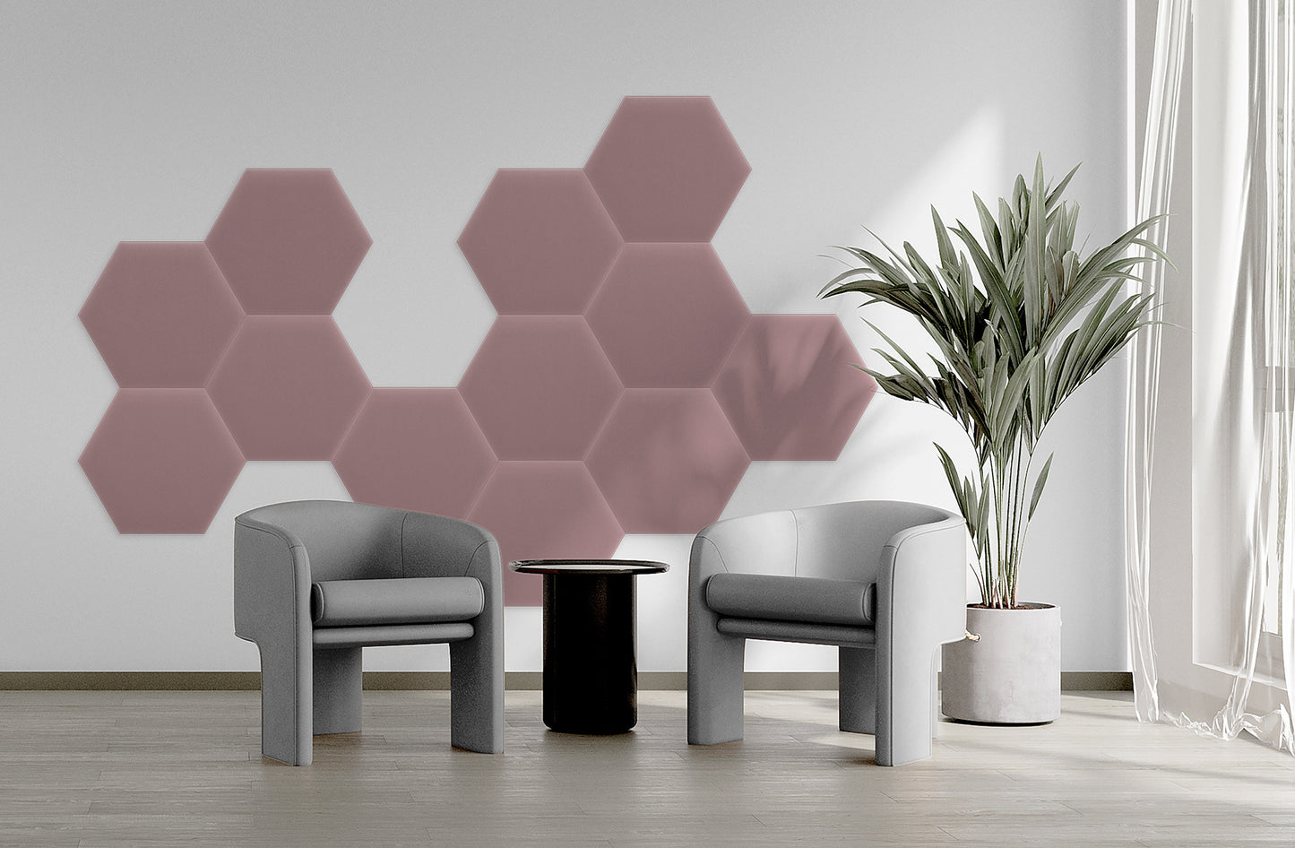 Upholstered Panel Magic Velvet Pink
