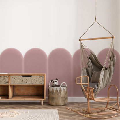 Upholstered Panel Magic Velvet Pink 30cm