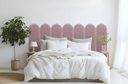 Upholstered Panel Magic Velvet Pink 20cm