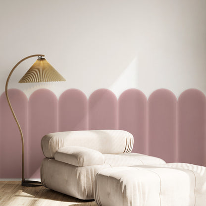 Upholstered Panel Magic Velvet Pink 20cm