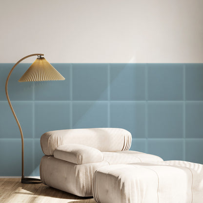 Upholstered Panel Magic Velvet Light Blue
