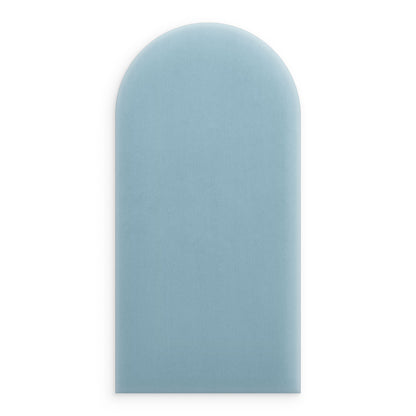 Upholstered Panel Magic Velvet Light Blue 30cm