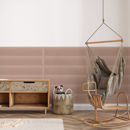 Upholstered Panel Magic Velvet Powder Pink