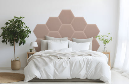 Upholstered Panel Magic Velvet Powder Pink