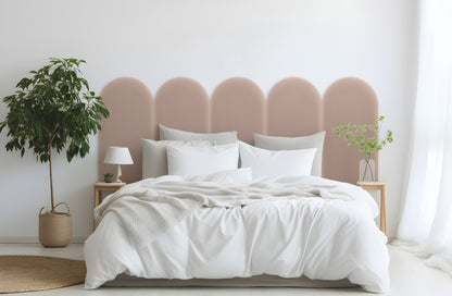 Upholstered Panel Magic Velvet Powder Pink 30cm