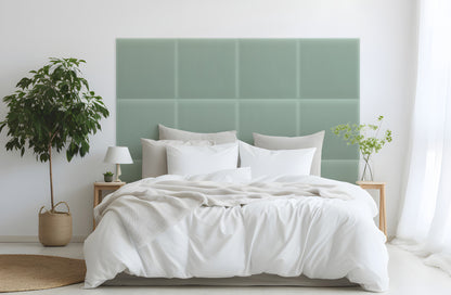 Upholstered Panel Magic Velvet Mint