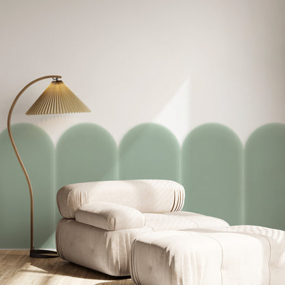 Upholstered Panel Magic Velvet Mint 30cm