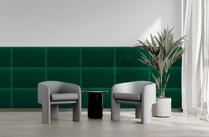 Upholstered Panel Magic Velvet Bottle Green