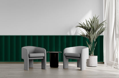 Upholstered Panel Magic Velvet Bottle Green