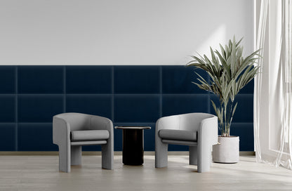 Upholstered Panel Magic Velvet Navy Blue
