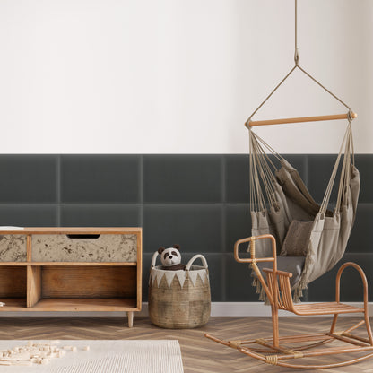 Upholstered Panel Magic Velvet Graphite